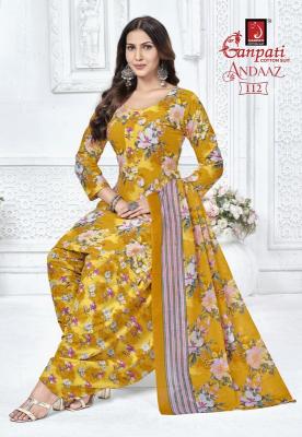 Ganpati andaaz vol 4 chanderi cycle design dress material wholesale